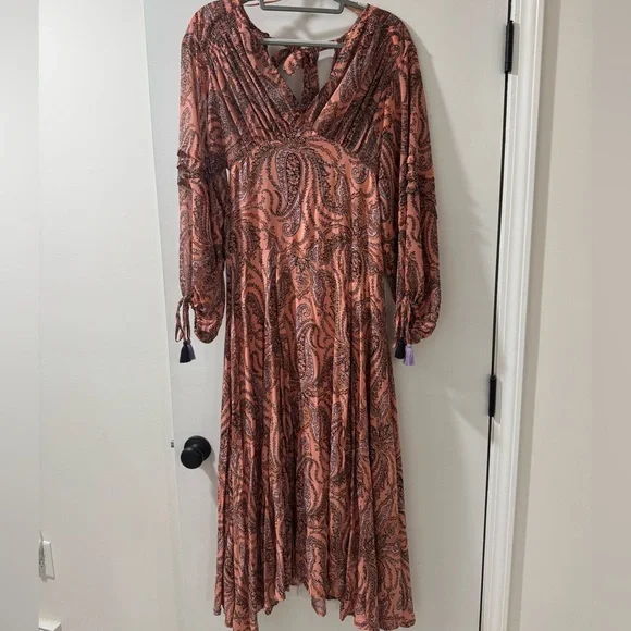 Free People Mirage Long Sleeve Maxi Dress - Picture 2 of 5